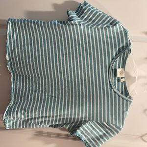 Striped crop top